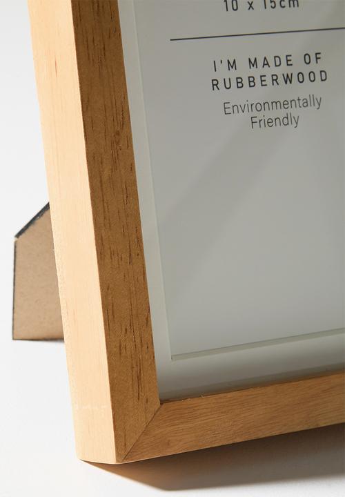 Sixth Floor - Wood Photo Frame - Natural small