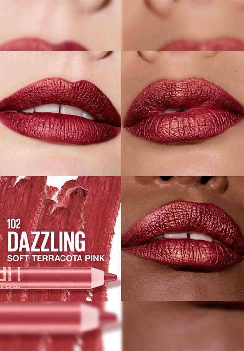 Maybelline - New York Lifter Long Lasting Lip Liner - Dazzling 102