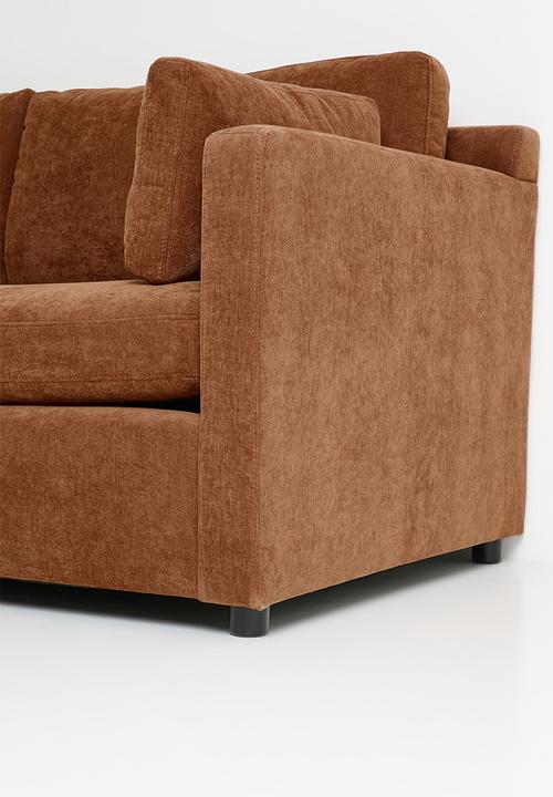 Sixth Floor - Monarch 3 Seater Sofa - Ochre