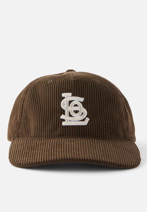 Cotton On - 5 Panel Hat - Dark Brown/Los