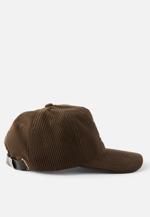 Cotton On - 5 Panel Hat - Dark Brown/Los