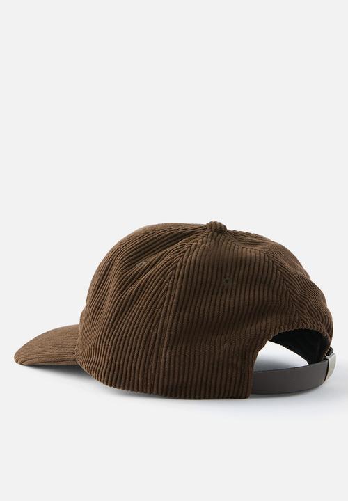 Cotton On - 5 Panel Hat - Dark Brown/Los