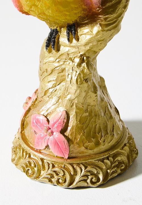 Sixth Floor - Parrot Candle Stick Holder - Multi