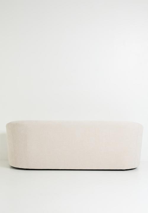 Sixth Floor - Annie Curved 3 Seater Sofa - Natural