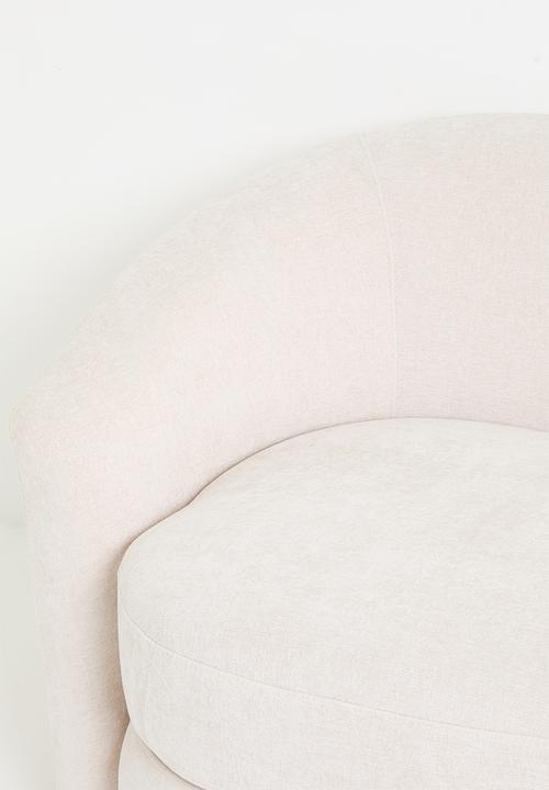 Sixth Floor - Annie Curved 3 Seater Sofa - Natural