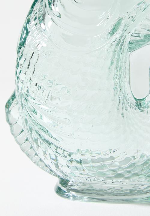 Sixth Floor - Fish Glass Jug - blue