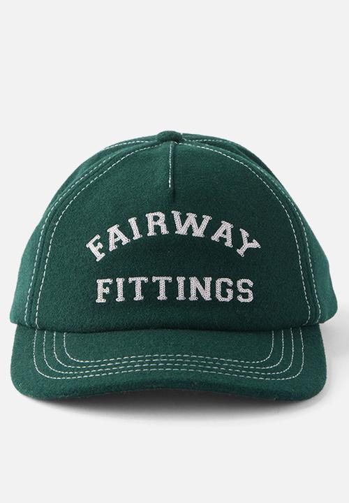 Cotton On - 5 Panel Hat - Pineneedle Green/Fairway Fittings