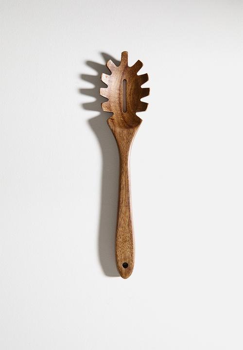 Home Classix - Home Classix Acacia Wooden Utensil 2pc Set - light brown