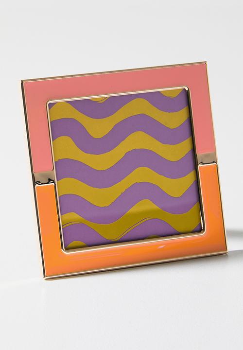 Sixth Floor - Gloss & - Gold Photo frame Sqaure