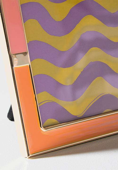Sixth Floor - Gloss & - Gold Photo frame Sqaure