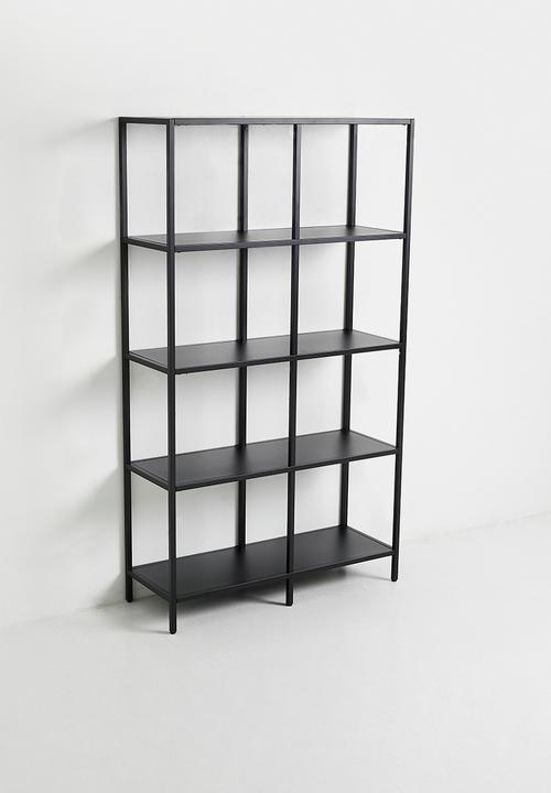 Sixth Floor - Thaili Freestanding Shelf - Black