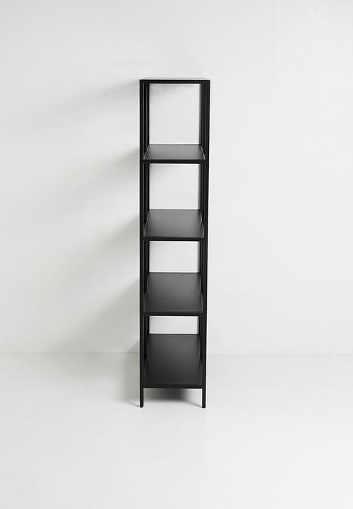 Sixth Floor - Thaili Freestanding Shelf - Black