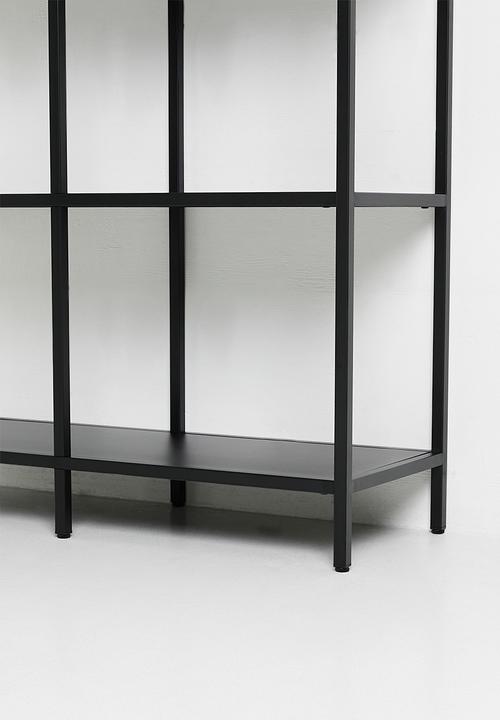 Sixth Floor - Thaili Freestanding Shelf - Black