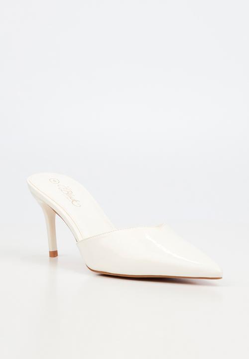 Miss Black - Gallery 11 classic mule - white