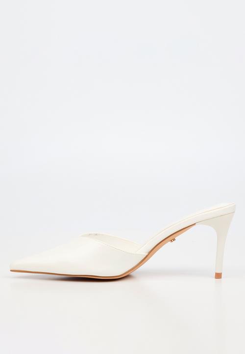 Miss Black - Gallery 11 classic mule - white
