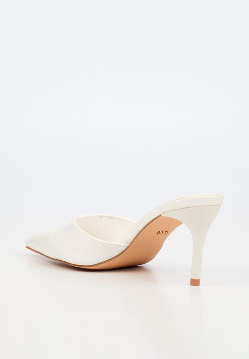 Miss Black - Gallery 11 classic mule - white