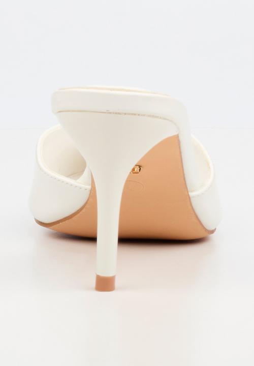 Miss Black - Gallery 11 classic mule - white