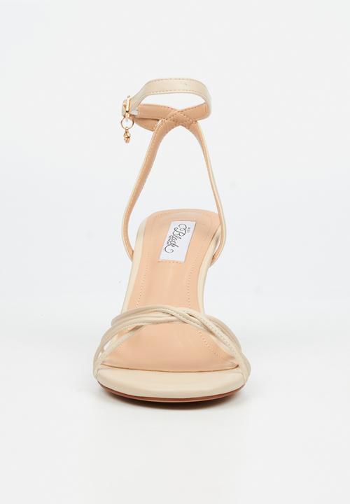 Miss Black - Aurelia 1 strappy heel - natural