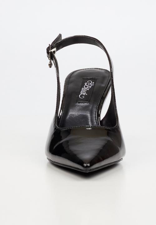 Miss Black - Gallery 13 slingback heel - black