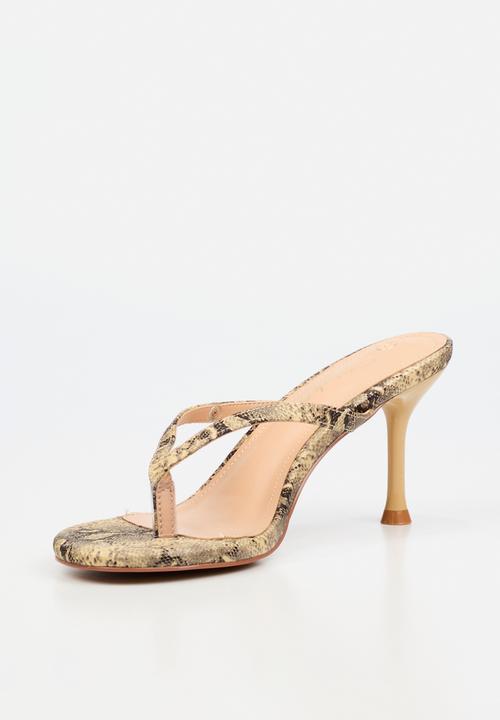 Miss Black - Aurelia 3 classic heel - snake