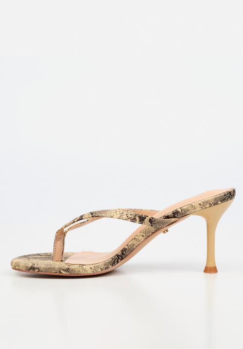 Miss Black - Aurelia 3 classic heel - snake
