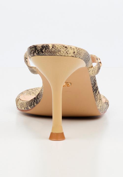 Miss Black - Aurelia 3 classic heel - snake