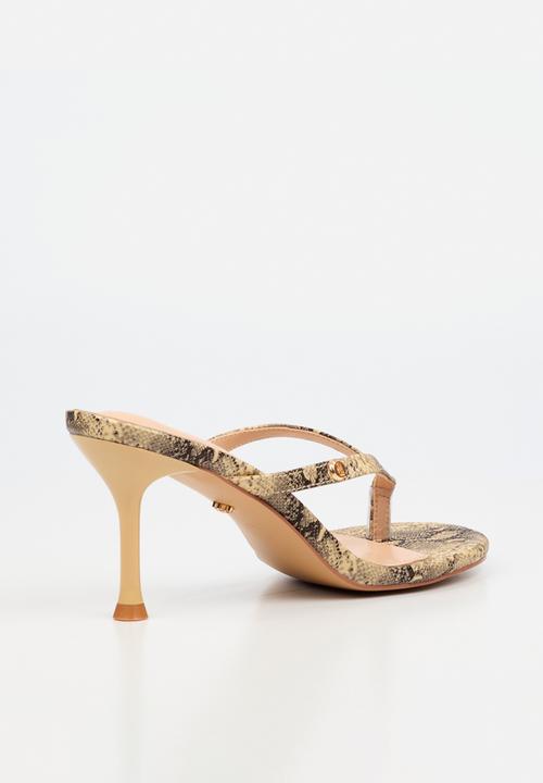 Miss Black - Aurelia 3 classic heel - snake