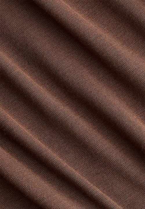H&M - Cowl-neck jersey top - brown