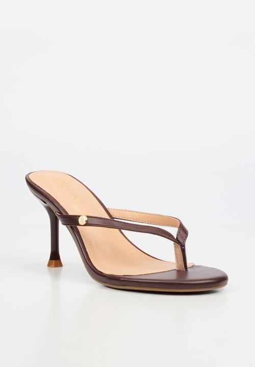 Miss Black - Aurelia 4 classic heel - chocolate