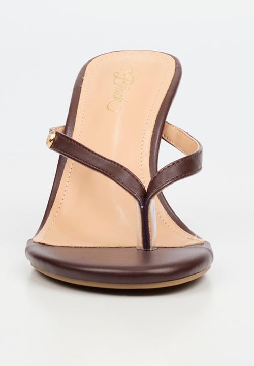Miss Black - Aurelia 4 classic heel - chocolate
