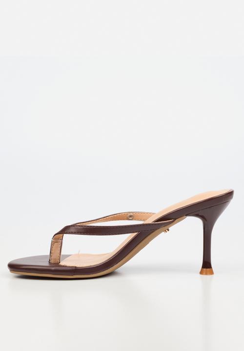 Miss Black - Aurelia 4 classic heel - chocolate