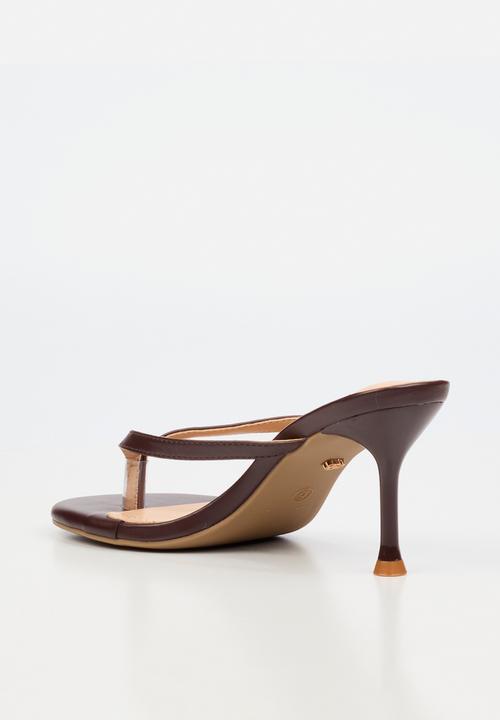 Miss Black - Aurelia 4 classic heel - chocolate