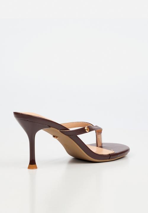 Miss Black - Aurelia 4 classic heel - chocolate