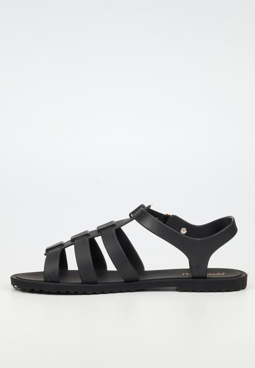 Viabeach - Cascade 1 multi-strap jelly sandal - black