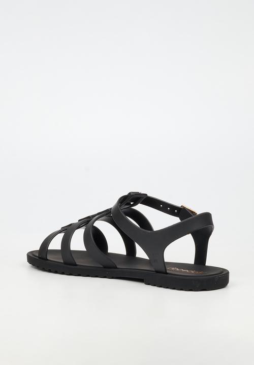 Viabeach - Cascade 1 multi-strap jelly sandal - black