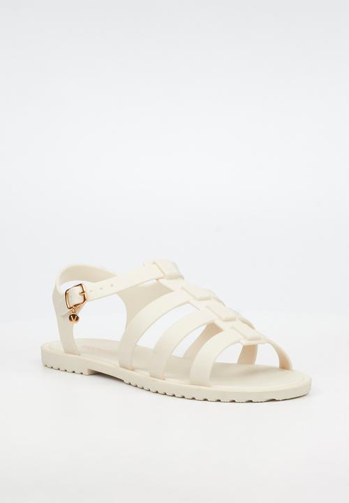 Viabeach - Cascade 1 multi-strap jelly sandal - ivory