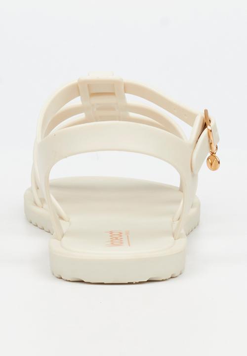 Viabeach - Cascade 1 multi-strap jelly sandal - ivory