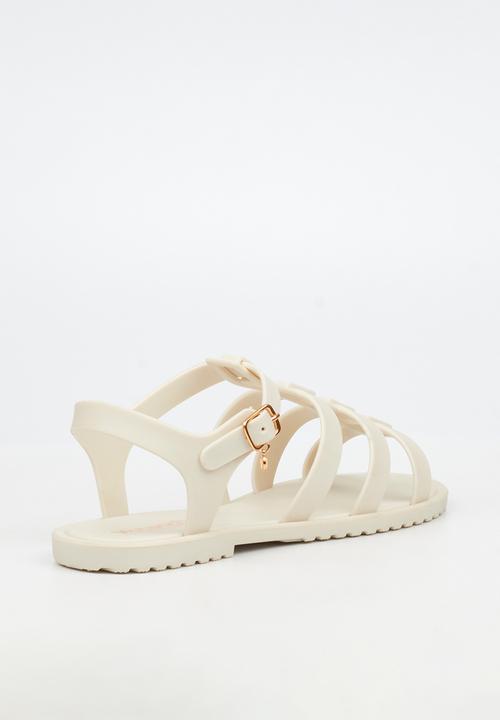 Viabeach - Cascade 1 multi-strap jelly sandal - ivory