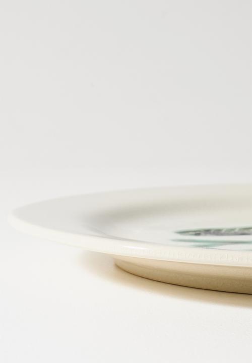 Sixth Floor - Stoneware Fish Serving Plate - Natural