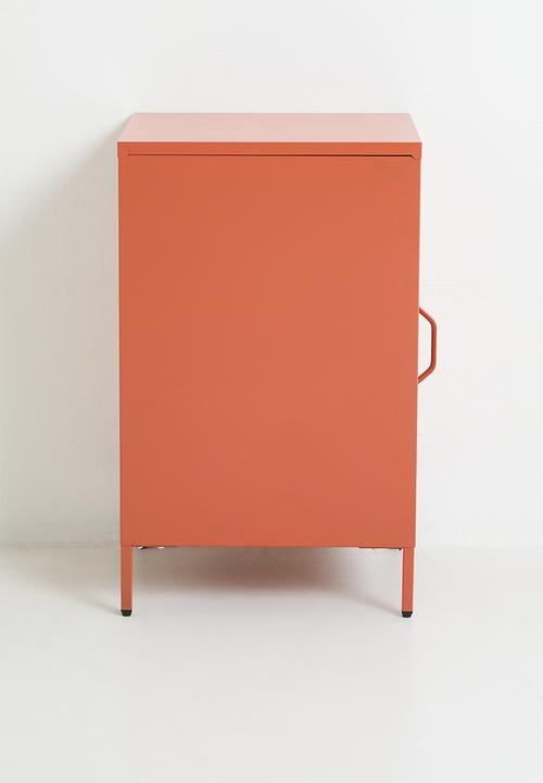Sixth Floor - Bubblegum Bedside Table - Rust
