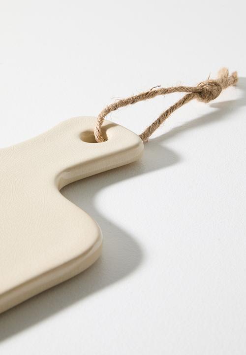 Sixth Floor - Stoneware Lobster Serving Board - Natural