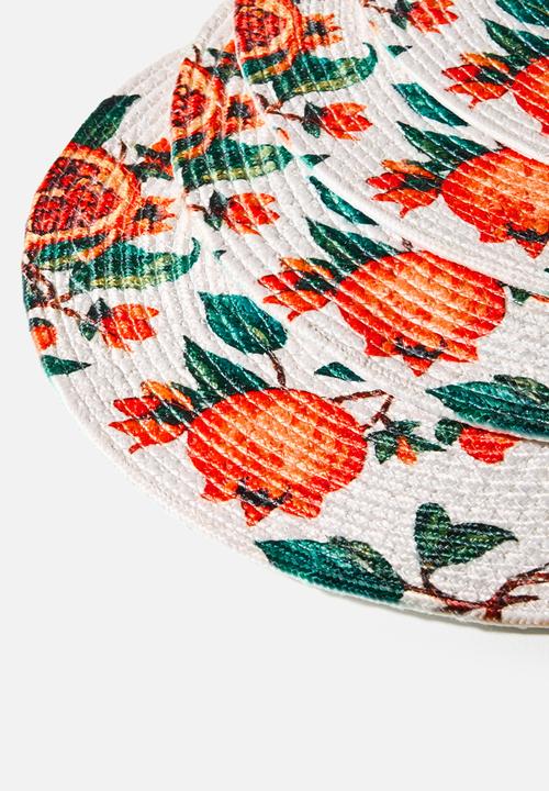Sixth Floor - Pom Placemats set 4 - Multi