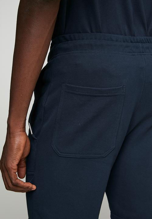 Steve Madden - Mens Jose Jogger Shorts - Navy