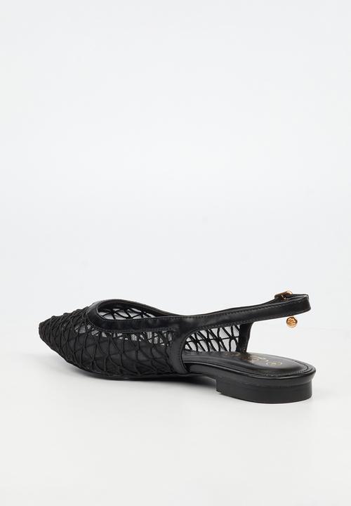 Miss Black - Lavelle 3 embroidered pump - black