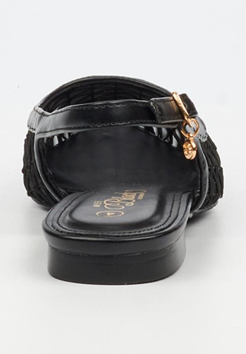 Miss Black - Lavelle 3 embroidered pump - black