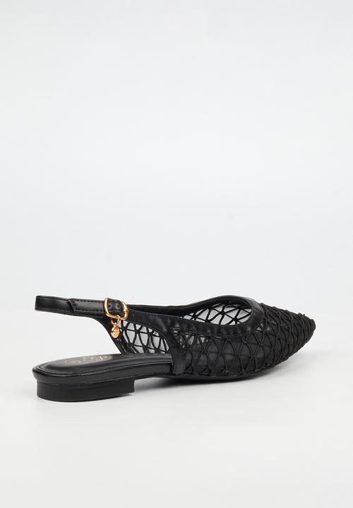 Miss Black - Lavelle 3 embroidered pump - black