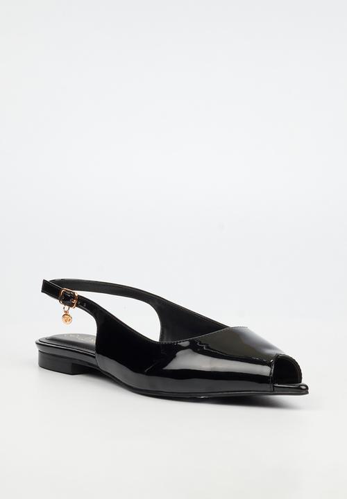 Miss Black - Lavelle 4 peep toe pump - black