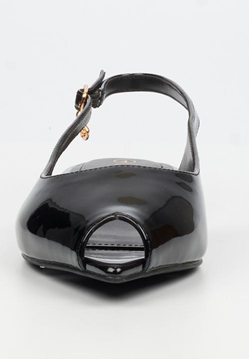 Miss Black - Lavelle 4 peep toe pump - black
