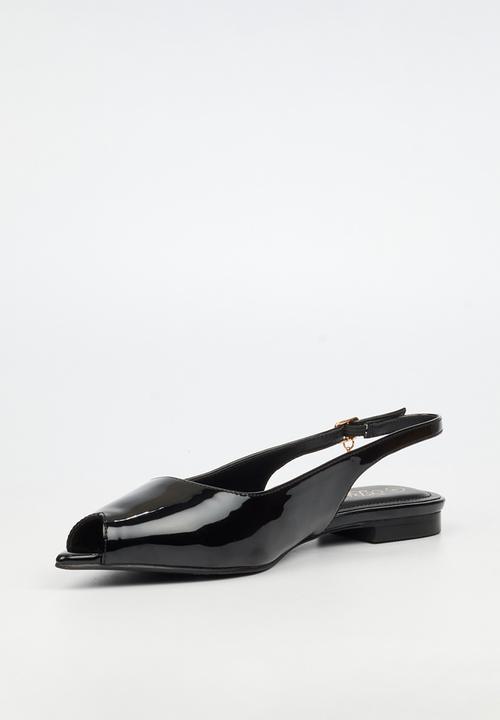 Miss Black - Lavelle 4 peep toe pump - black