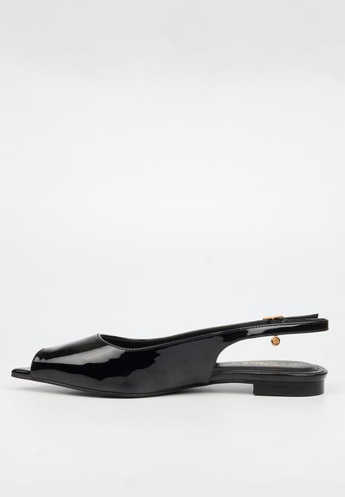 Miss Black - Lavelle 4 peep toe pump - black